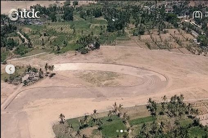 Pembangunan Mandalika International Street Circuit dimulai pada 1 Oktober 2019.