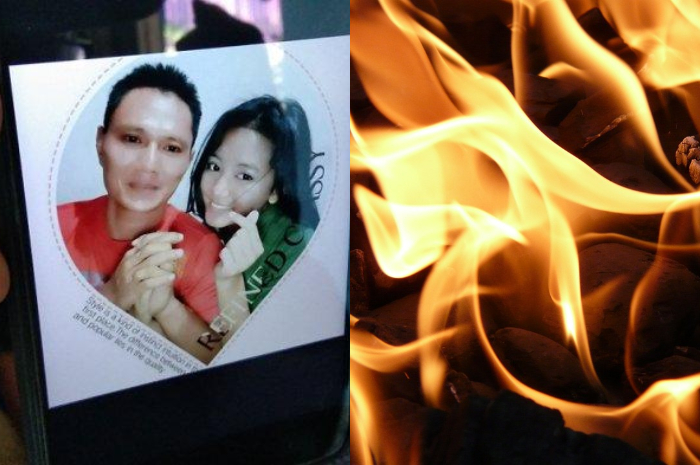 Kondisi wanita yang dibakar suaminya hidup-hidup