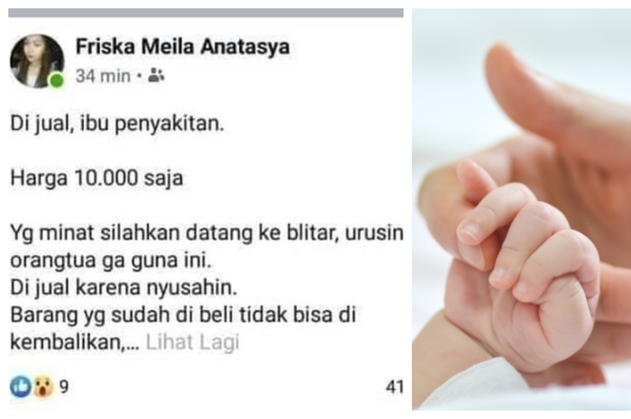 Viral, anak jual ibu sendiri Rp10.000