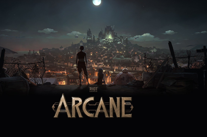 Poster serial animasi Arcane League of Legends