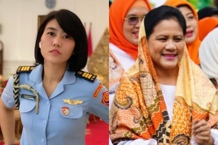 Sandhyca Putrie, ajudan Iriana Jokowi