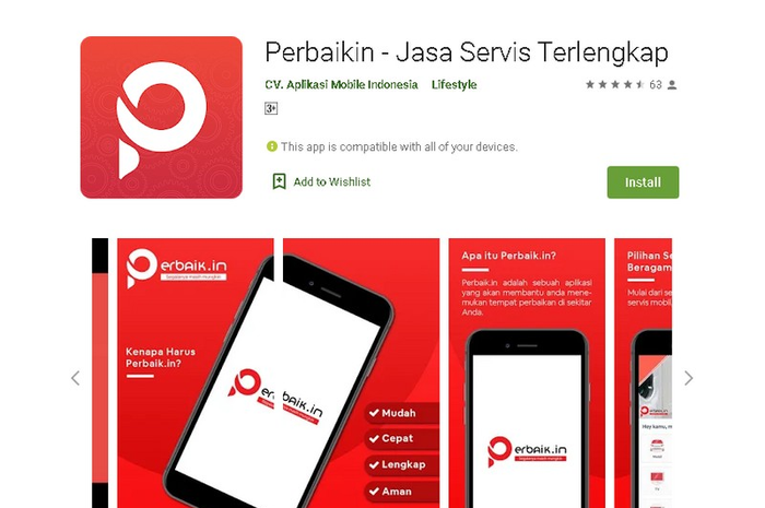 Aplikasi Perbaikin