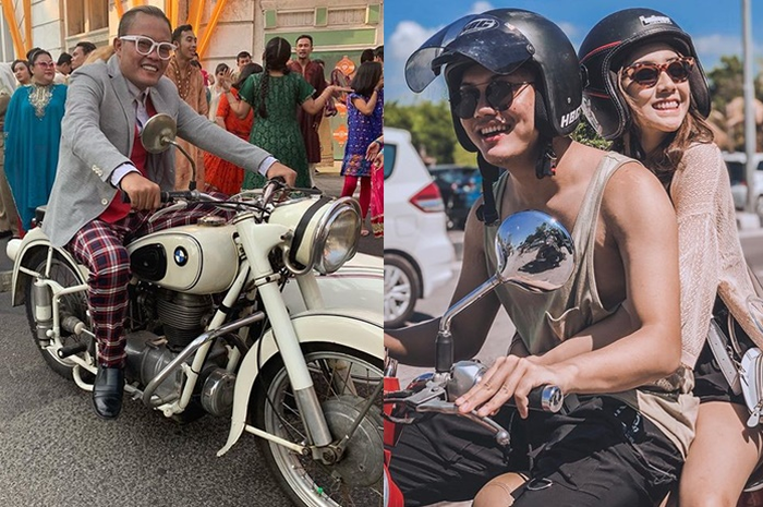 Sule racuni anaknya Rizky Fabian untuk jadi biker