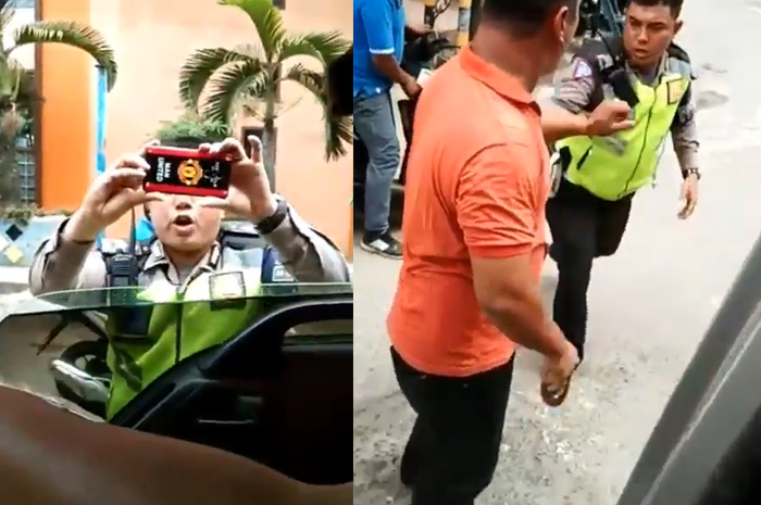 Perselisihan antara sopir ambulans dan polisi yang viral di media sosial