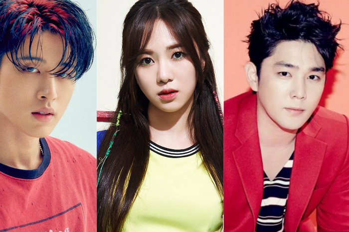 B.I, Mina, Kangin