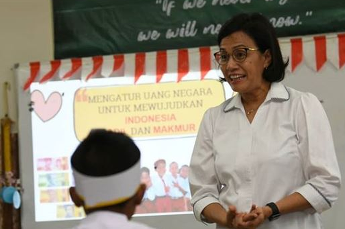 Sri Mulyani Program Mengajar tanpa Dana APBN