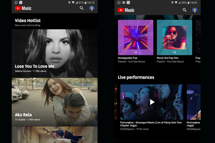 Aplikasi YouTube Music dan layanan YouTube Premium telah tersedia di Indonesia