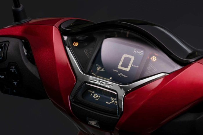 Panel indikator pada Honda SH 2020