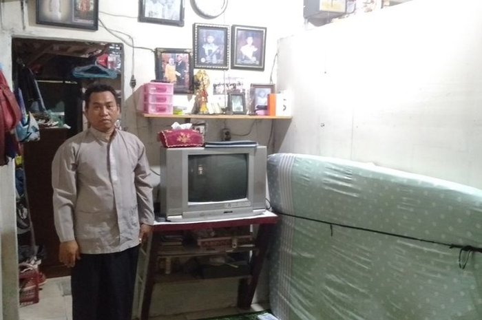Edi Hartono saat ditemui di rumahnya di kawasan Tebet, Jakarta Selatan, Jumat (8/11/2019)