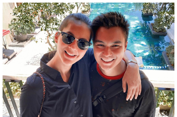 Paula Verhoeven dan Baim Wong.