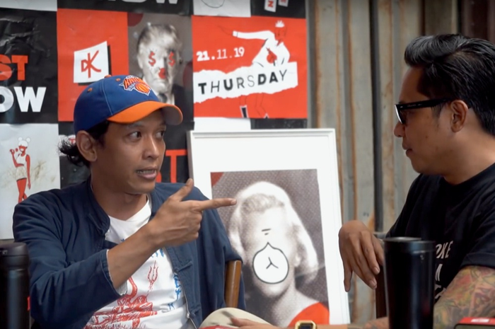 Gofar Hilman dan OomLeo dalam tayangan Ngobam di kanal Youtube Gofar Hilman.