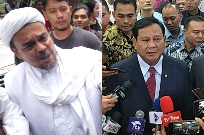 Prabowo pelajari kemungkinan pulangnya Rizieq Shihab.