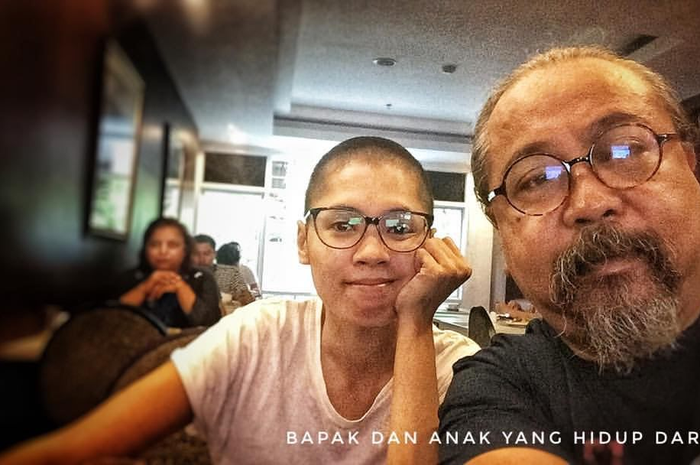 (Alm.) Djaduk Ferianto dan Putri Sulungnya, Gusti Arirang