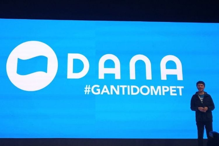Layanan dompet digital DANA.