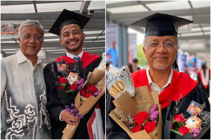 Bangga Bisa Sekolahkan Anak Sampai Sarjana Meski Tak Pernah Kuliah, Seorang Ayah Minta Pakai Toga di Hari Wisuda Putranya