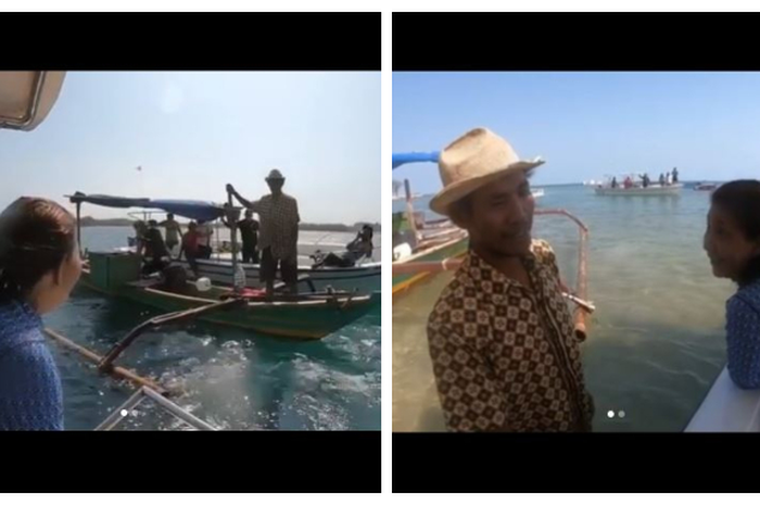 Tak Tega Lihat Ada Nelayan Masih Gunakan Perahu Kayu Tanpa Mesin, Susi Pudjiastuti Kejar Dan Berikan Satu Kapal yang Ia Bawa: Bapak Tau Saya?