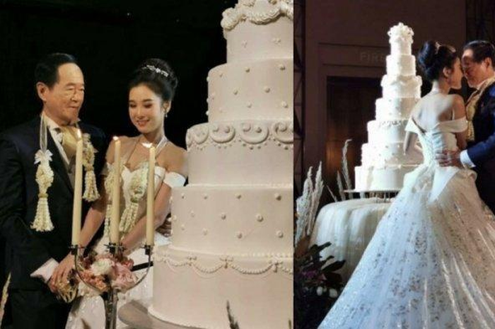 Pria 70 tahun yang menikahi wanita usia 20 tahun viral media sosial  Facebook