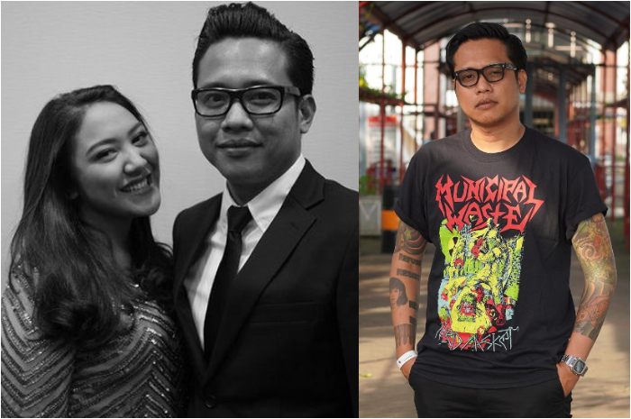 Kolase Foto Gofar Hilman dan Putri Tanjung