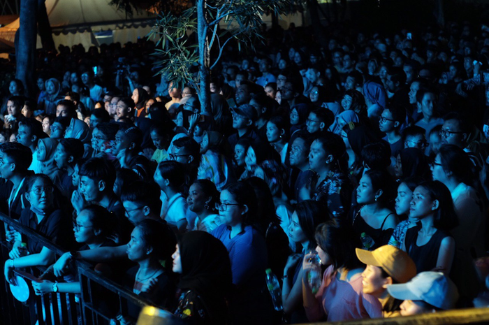 Penonton di JGTC 2019, Minggu (24/11/2019)