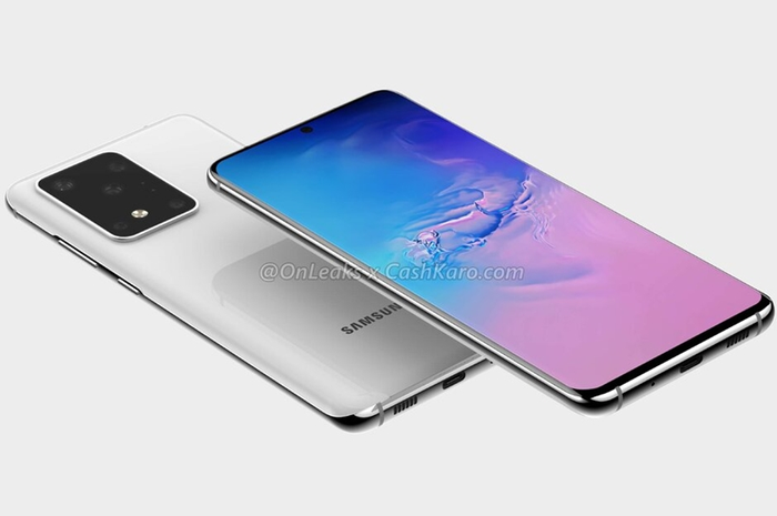 Bocoran desain Samsung Galaxy S11