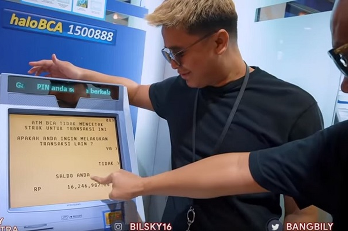 Isi saldo di ATM Uya Kuya