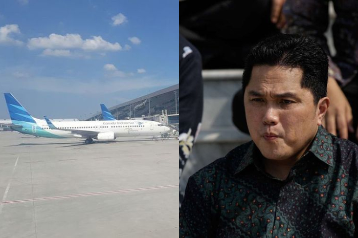 Erick Thohir bakal copot langsung direksi Garuda Indonesia yang terlibat kasus Harley dan Sepeda Brompton ilegal