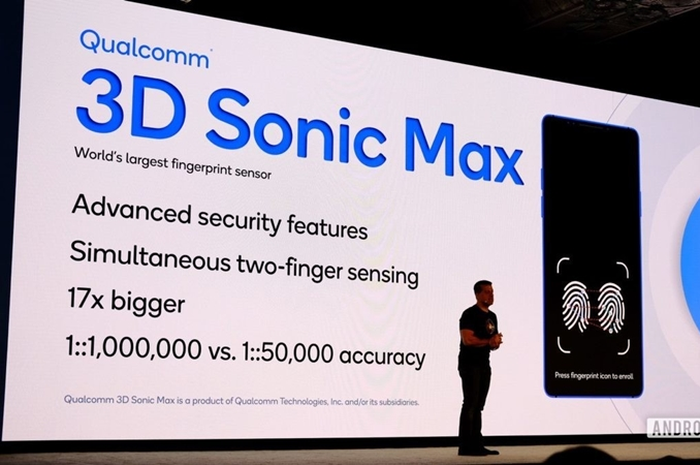 Pengenalan seri sensor sidik jari dalam layar baru dari Qualcomm