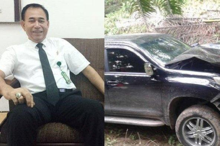 Hakim yang juga Humas PN Medan, Jamaluddin tewas di mobil