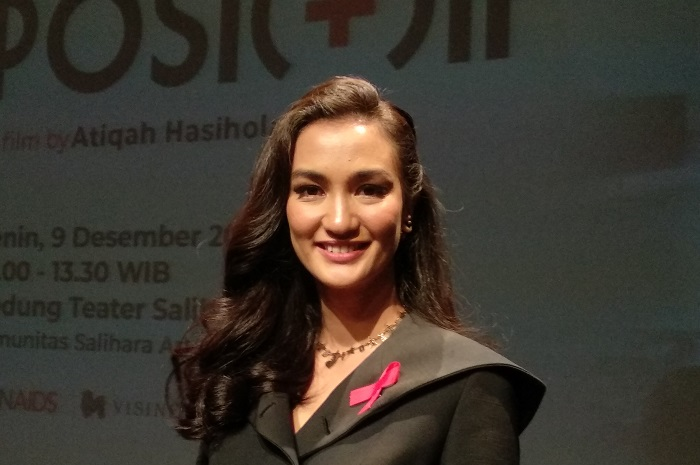 Atiqah Hasiholan saat Grid.ID jumpai dikawasan Pasar Minggu, Jakarta Selatan, Senin (9/12/2019).