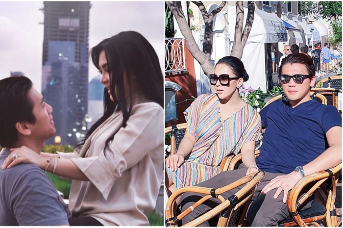 Syahrini dan Reino Barack