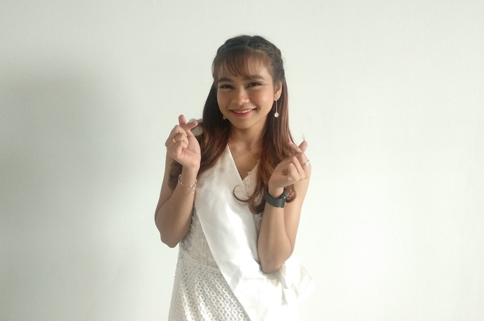 Rara LIDA Dangdut saat dijumpai Grid.ID di kawasan Blok M, Jakarta Selatan, Senin (16/12/2019). Rara mengaku senang karena jobnya padat sampai akhir tahun.