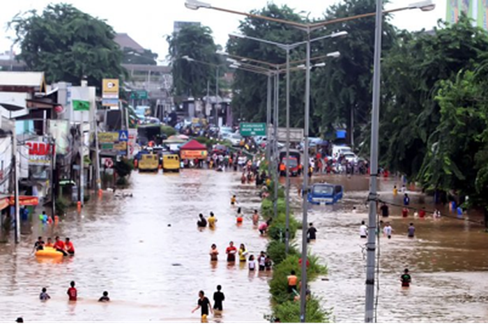 Ilustrasi banjir