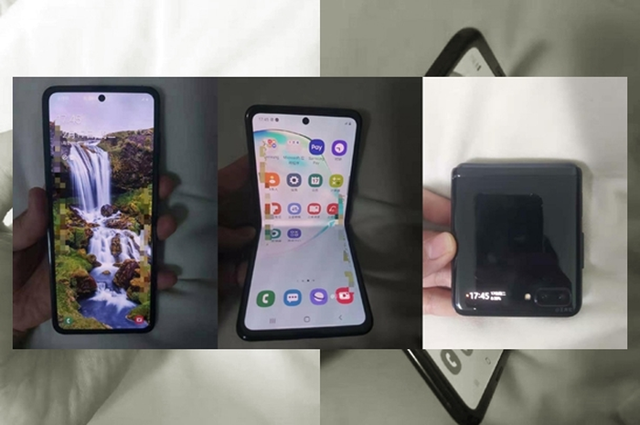 Tampilan Samsung Galaxy Fold 2 yang beredar