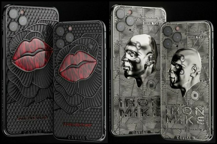 Brand ponsel mewah Caviar, bikin iPhone 11 edisi Mike Tyson dan Marilyn Monroe