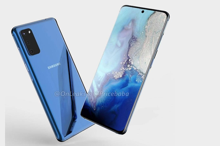 Konsep Samsung Galaxy S11 atau S20
