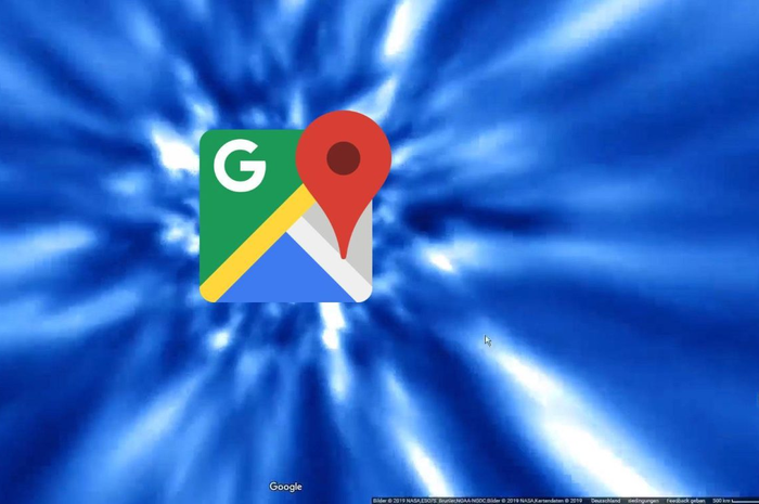 Google Maps beri Hyperspace untuk berpindah planet.