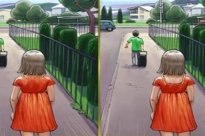 Cobalah Anda menemukan sebanyak mungkin perbedaan pada gambar tersebut dan temukan apa yang dikatakan tentang tentang diri Anda.