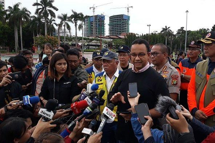 13 kelurahan di Jakarta ini diprediksi oleh BPBD DKI Jakarta akan mendapat banjir kiriman, ini dia pesan Anies Baswedan
