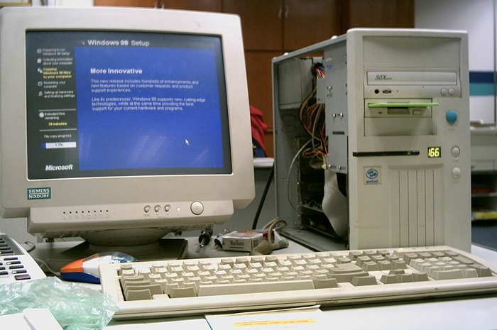 Ilustarasi PC Old Windows.