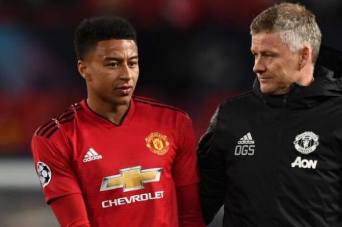 Jesse Lingard dan Ole Gunnar Solskjaer