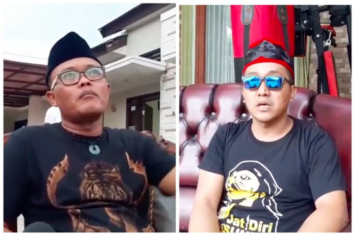 Mantan Suami Lina, Sule (Kiri) dan Suami Sah Lina, Teddy (Kanan)