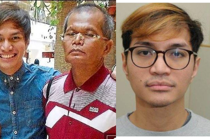 Reynhard Sinaga dan ayahnya