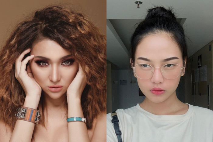Kolase foto Lucinta Luna dan Dara Arafah