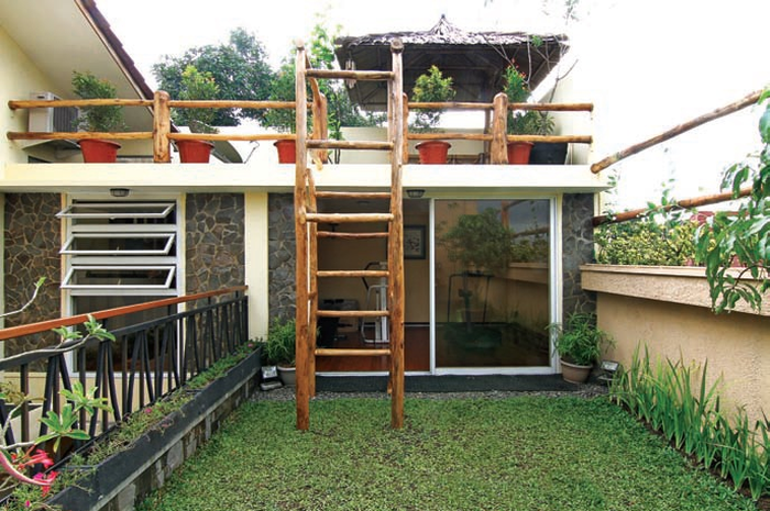 Taman atap solusi menghijaukan lahan terbatas.