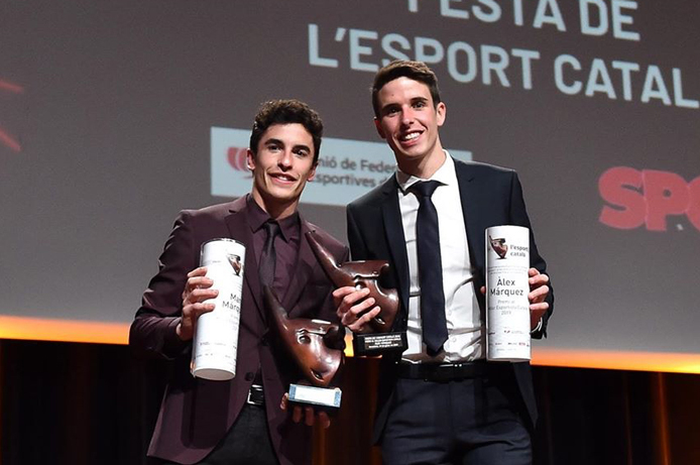 Marc Marquez dan Alex Marquez bikin sejarah di MotoGP 2020 jadi pembalap kakak adik pertama ada di tim MotoGP pabrikan