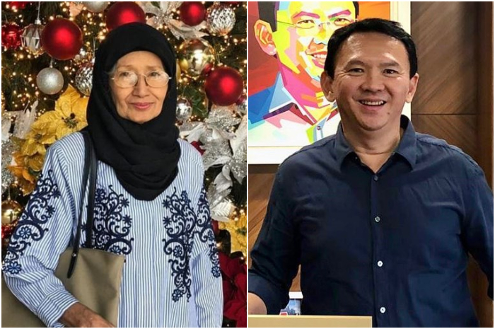 Kolase foto Ade Irawan dan Basuki Tjahaya Purnama alias Ahok