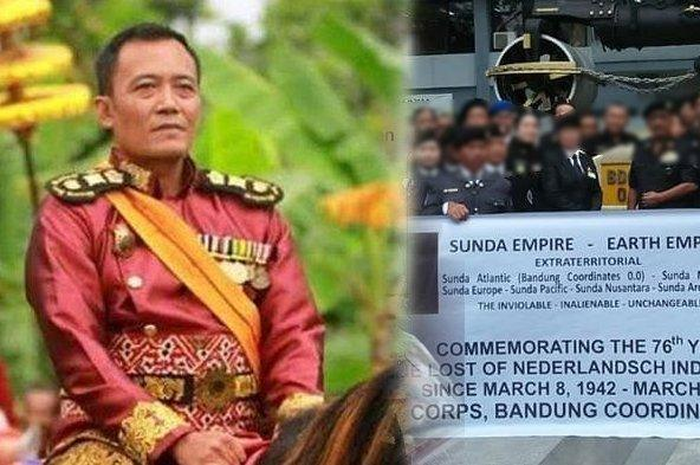 Sosok Raja Keraton Agung Sejagat, yakni Toto Santoso Hadiningrat disebutkan pernah berada di Sunda Empire. 