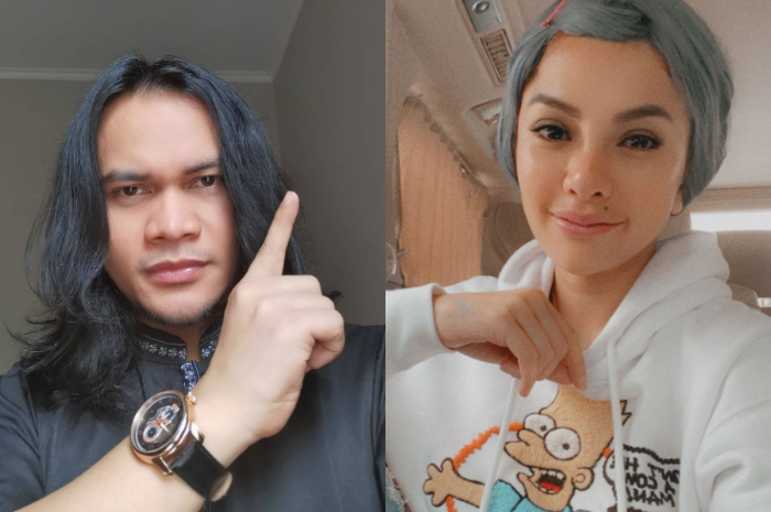 Kolase Foto Mbah Mijan dan Nikita Mirzani