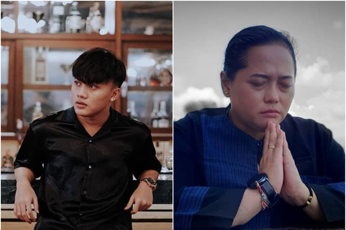 kolase foto Rizky Febian - Mbak You