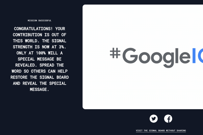 Teaser event Google I/O